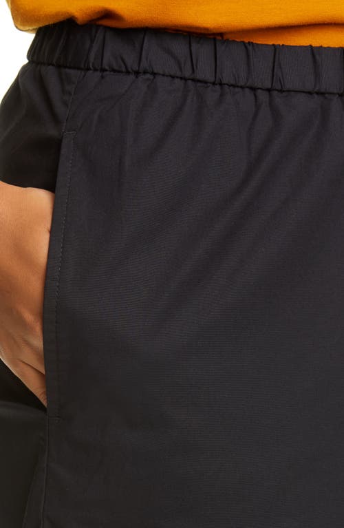 Eileen Fisher Wide Leg Cropped Pant In Black