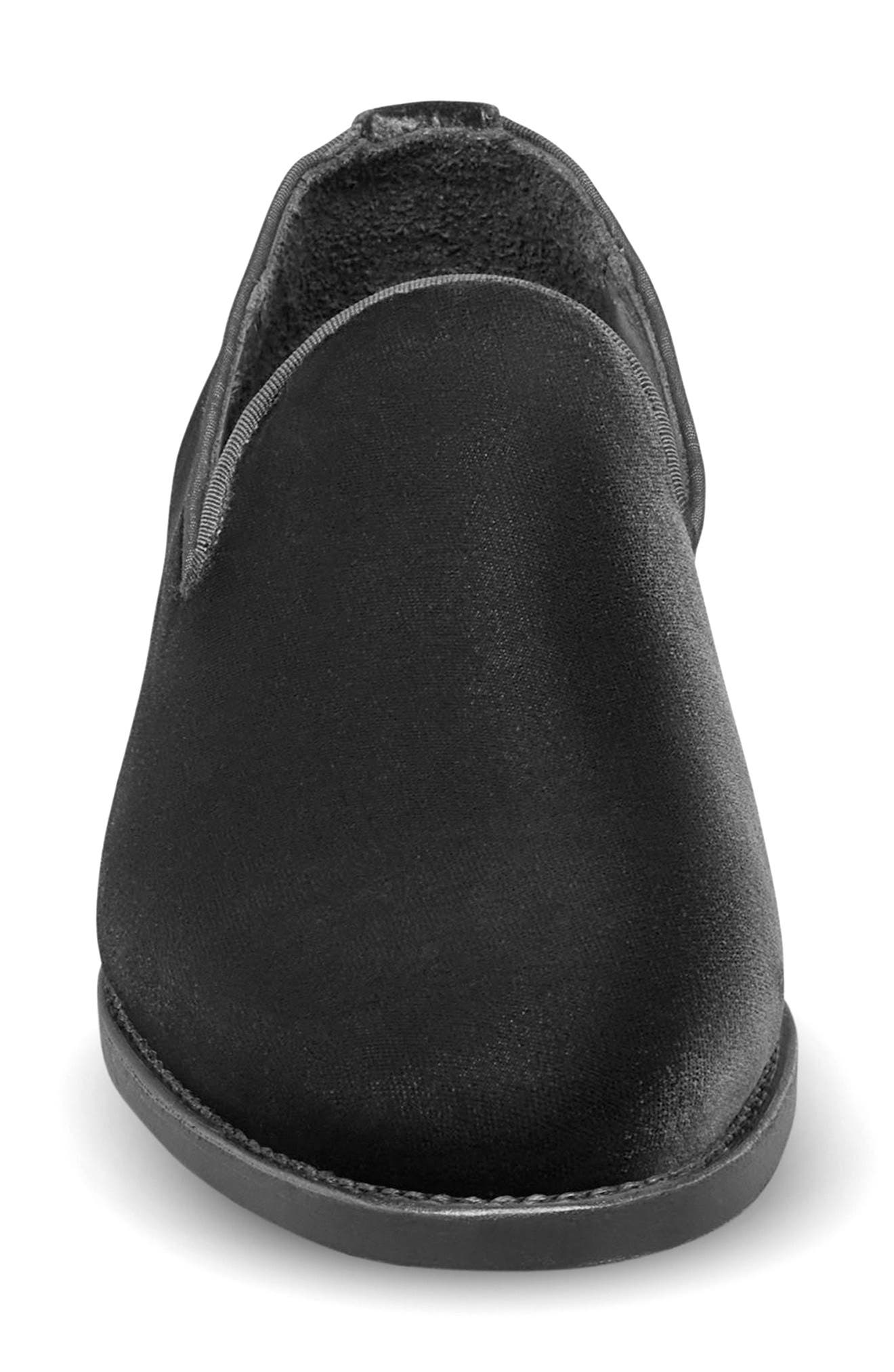 Allen Edmonds Robinson Smoking Slipper, Alternate, color, Black Velvet