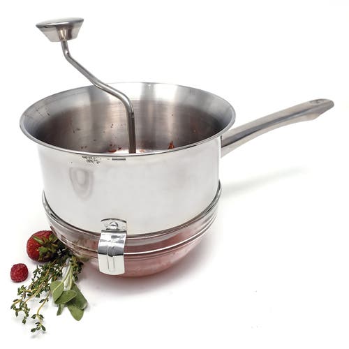Norpro 2 Quart Multi Purpose Food Mill, Stainless Steel In Metallic