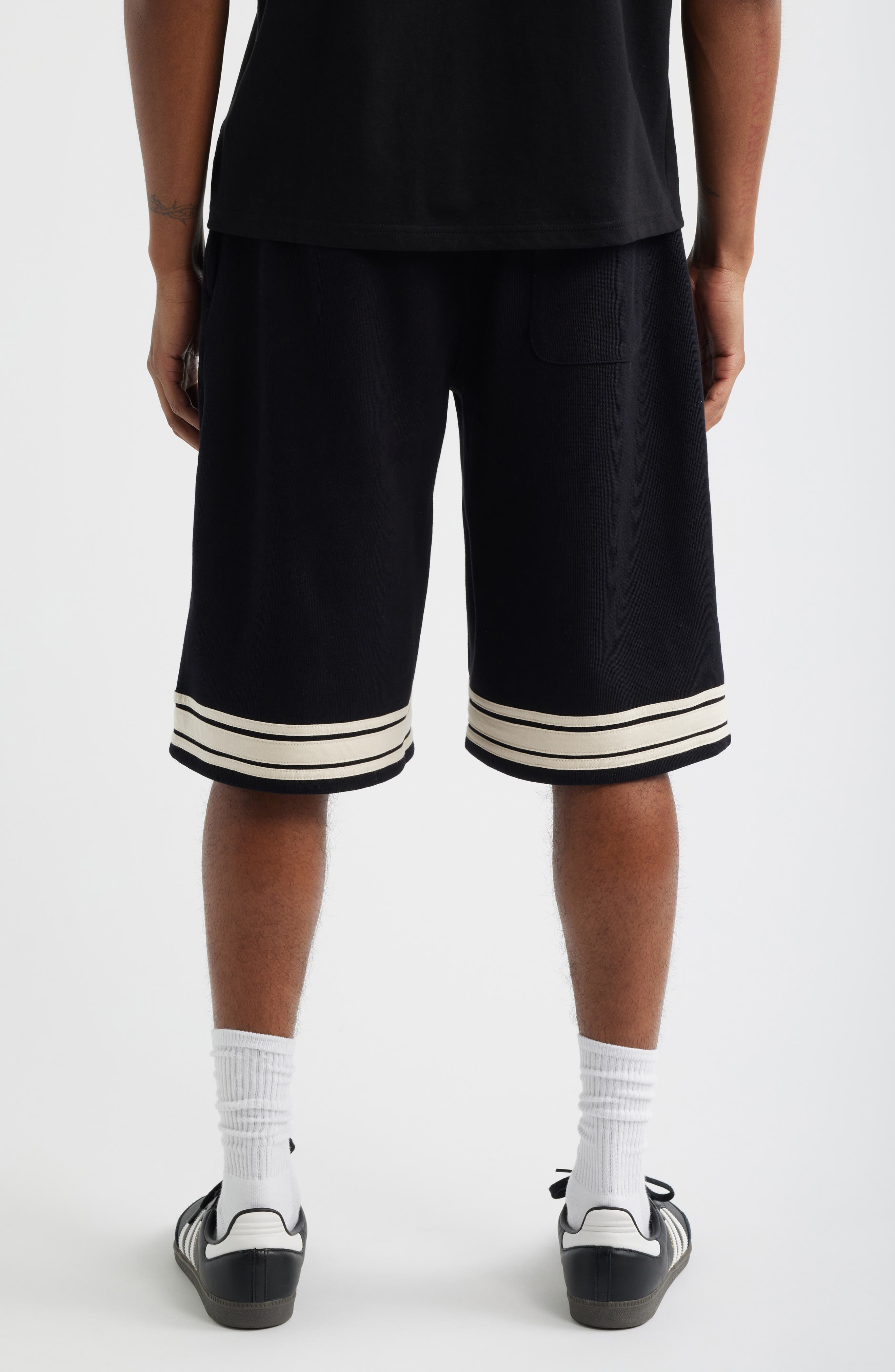 Curve Logo Cotton Shorts - image 2