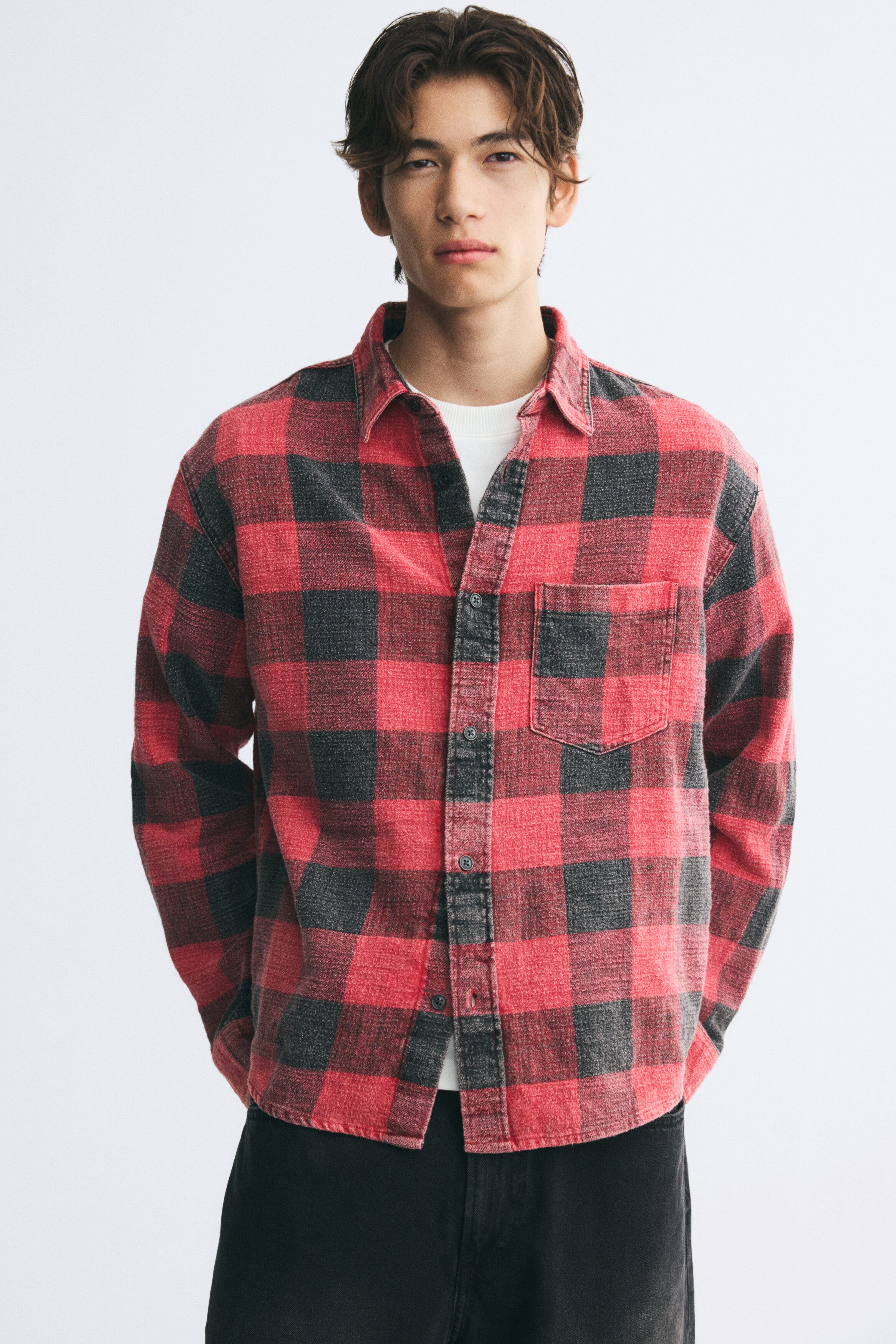 selected Red/plaid