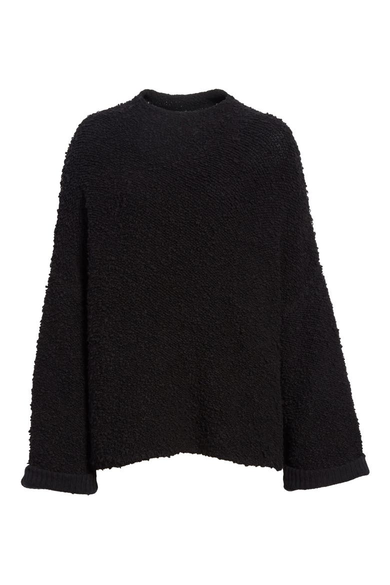 Cuddle Up Pullover, Alternate, color, BLACK