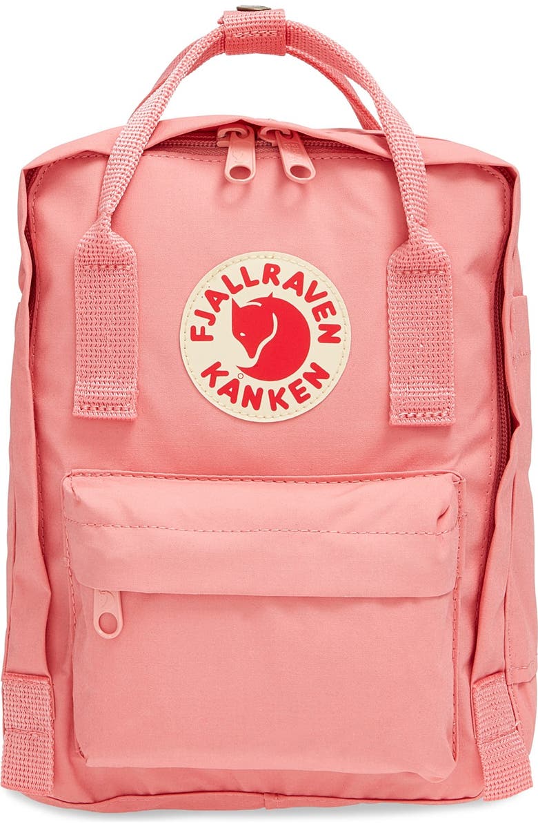 Fjällräven Mini Kånken Water Resistant Backpack, Main, color, Pink