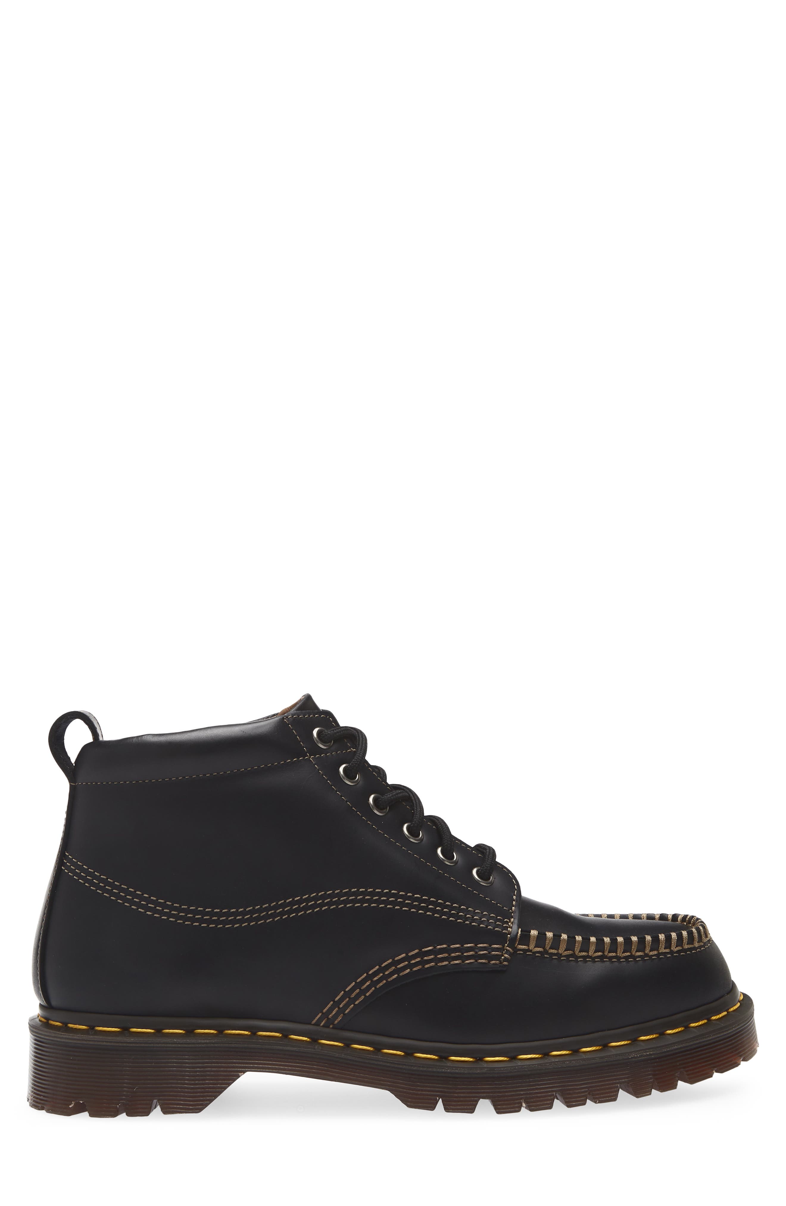 Dr. Martens Gender Inclusive Lowell Chukka Boot, Alternate, color, Black