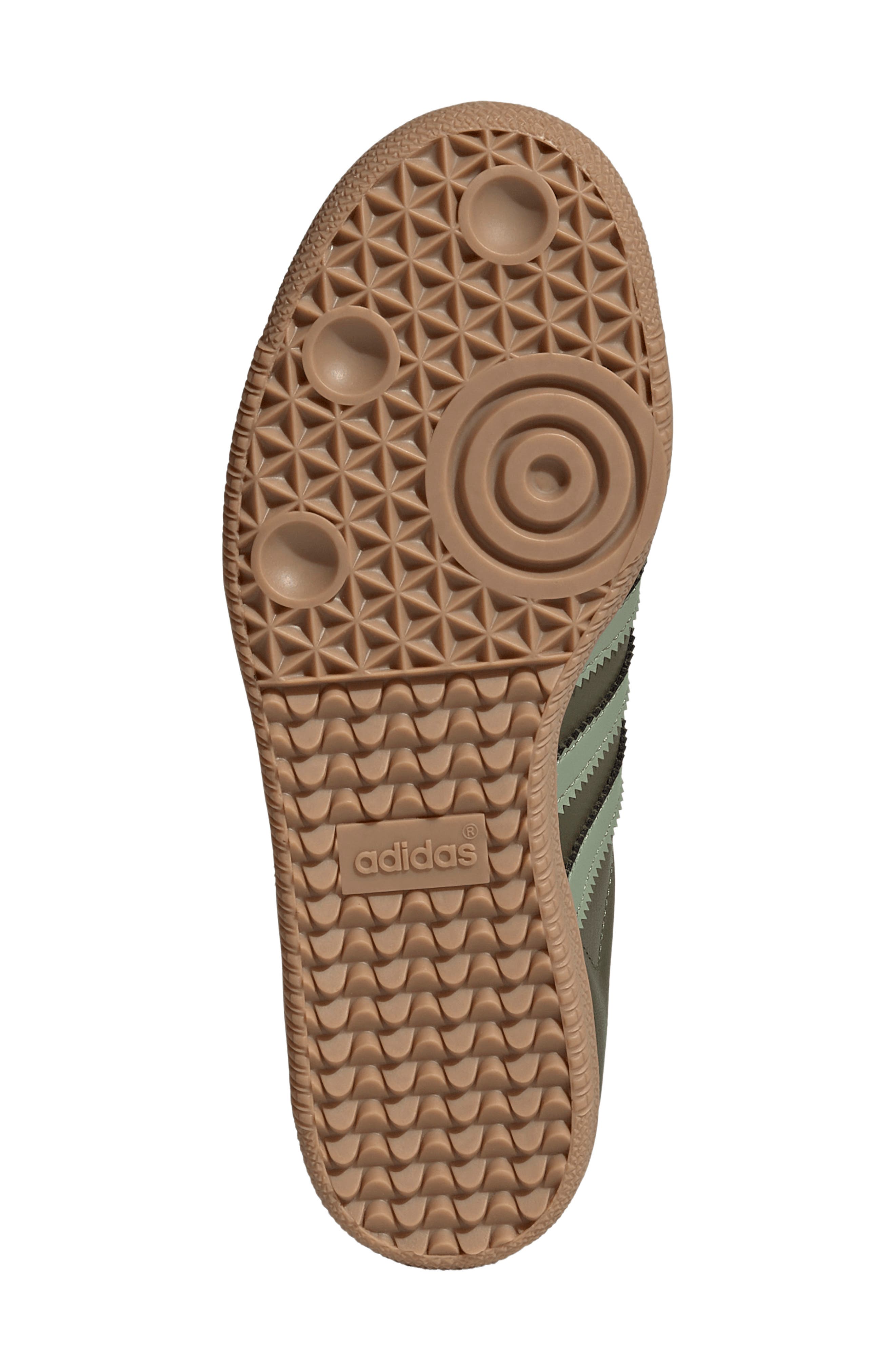 Kids' Samba OG Sneaker, Alternate, color, OLIVE STRATA/ TENT GREEN/ GUM