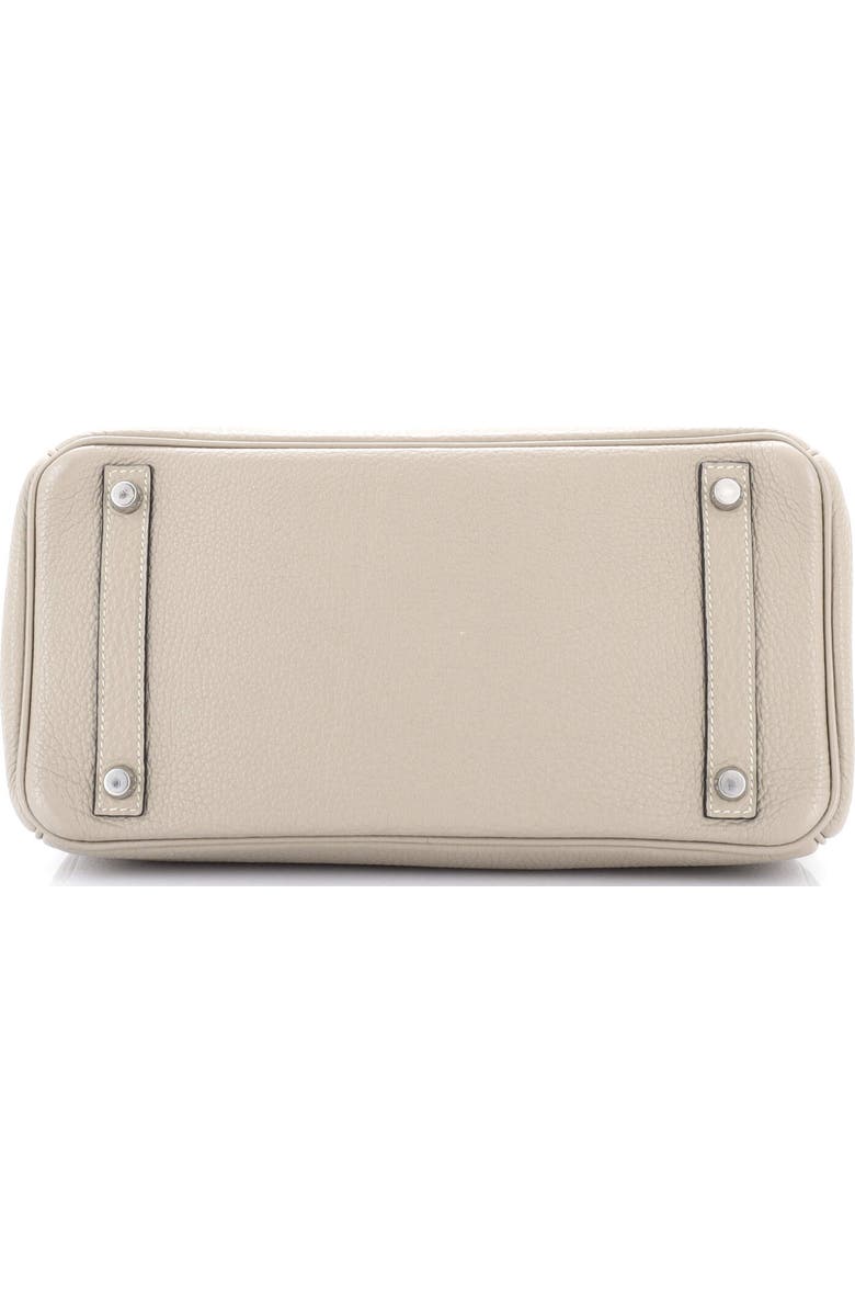 Pre-Owned Hermes Birkin Handbag Grey Togo with Palladium Hardware 30, Alternate, color, Gris Tourterelle