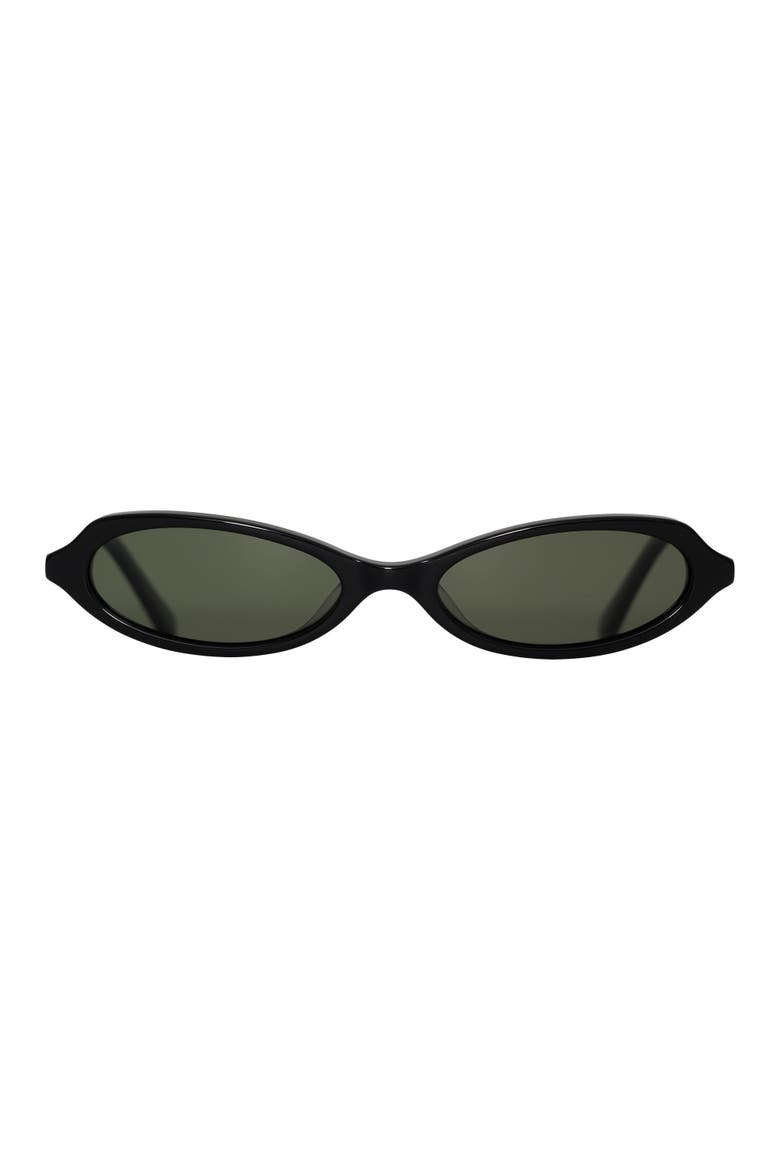 Echo Sunglasses 51mm, Main, color, Soot