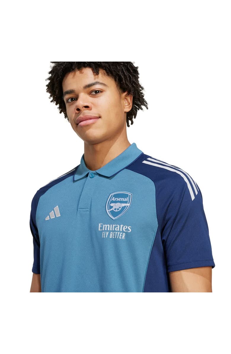 adidas Men's adidas Light Blue Arsenal 2025/26 Training Polo, Alternate, color, Light Blue