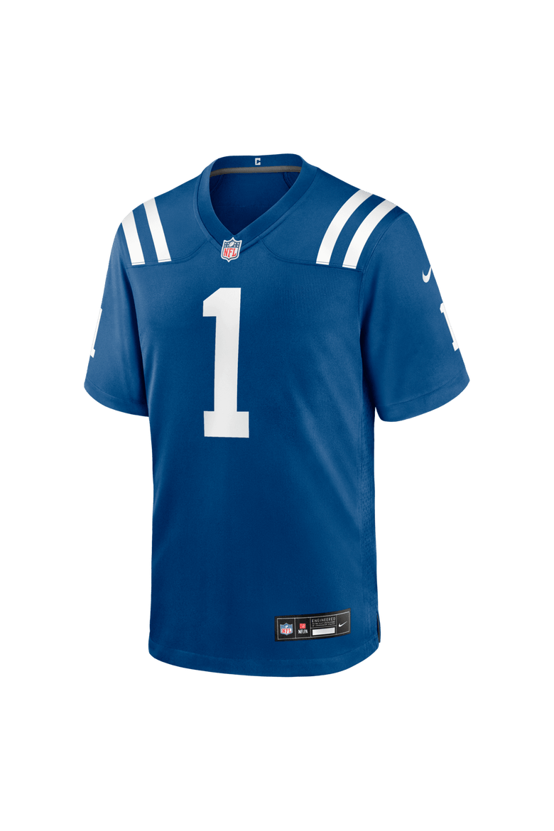 Men's Nike Ahmad Sauce Gardner  Royal Indianapolis Colts Team  Game Jersey, Alternate, color, Royal