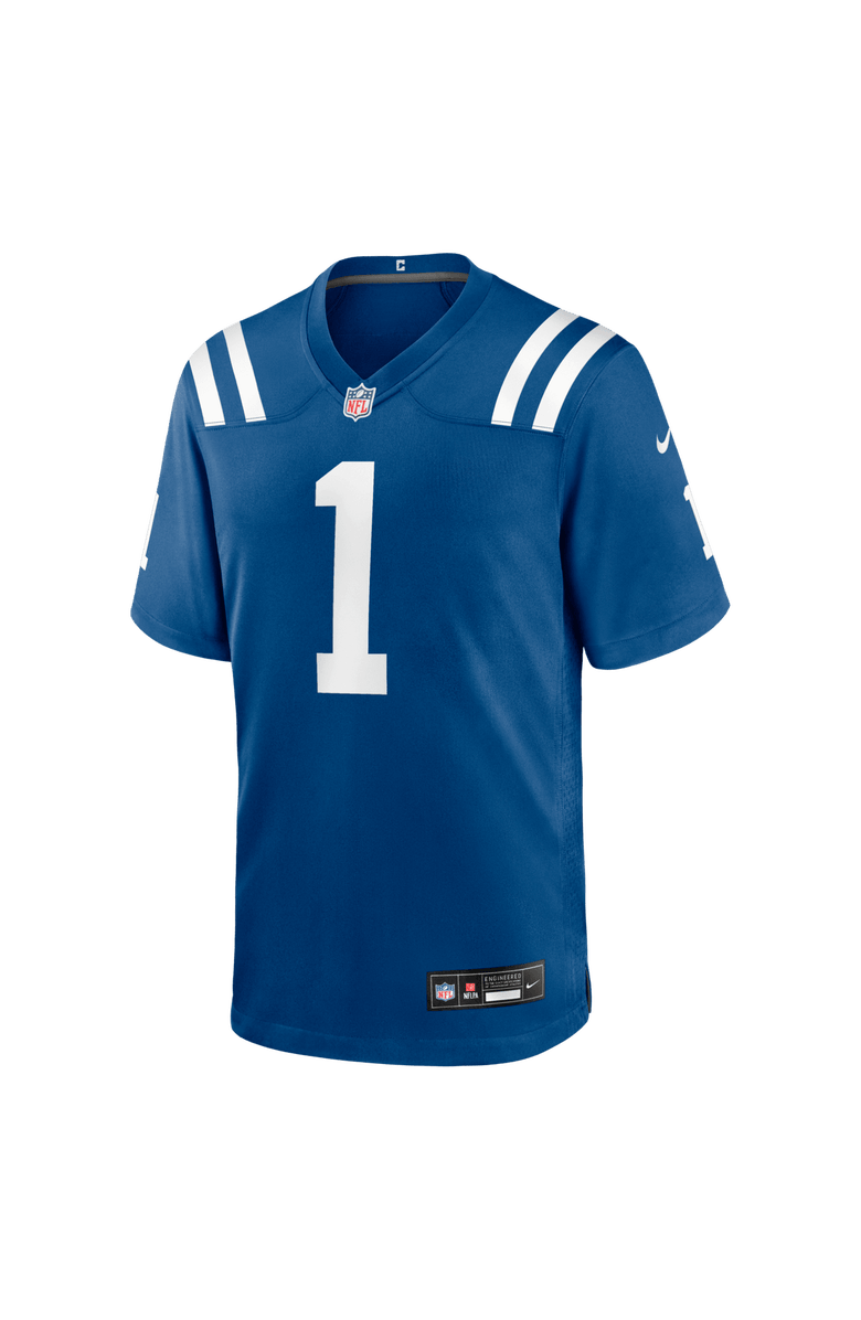 Nike Men's Nike Ahmad Sauce Gardner  Royal Indianapolis Colts Team  Game Jersey, Alternate, color, Royal