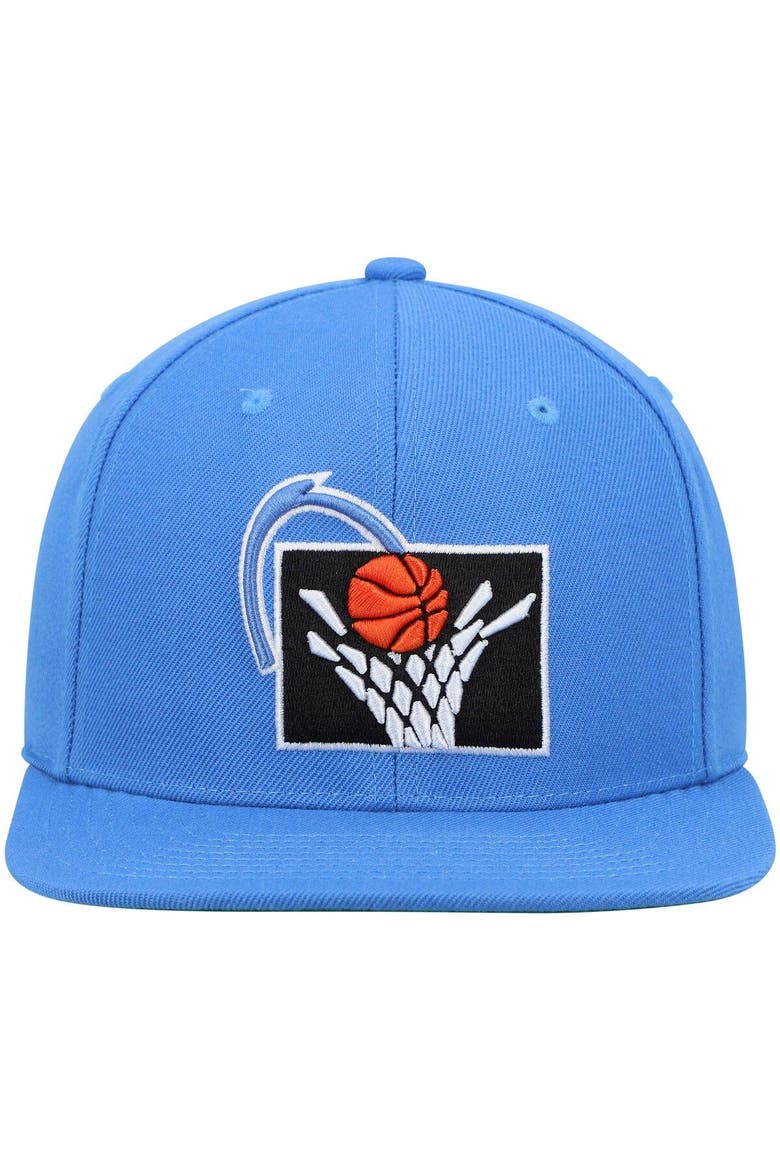 Men's Mitchell & Ness Blue Cleveland Cavaliers Hardwood Classics Team Ground 2.0 Snapback Hat, Alternate, color, Blue