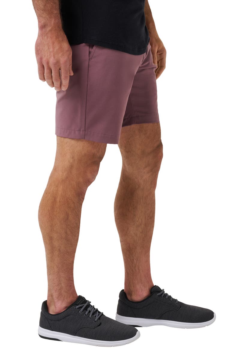 TravisMathew Open to Close Tech Chino Shorts, Alternate, color, Flint