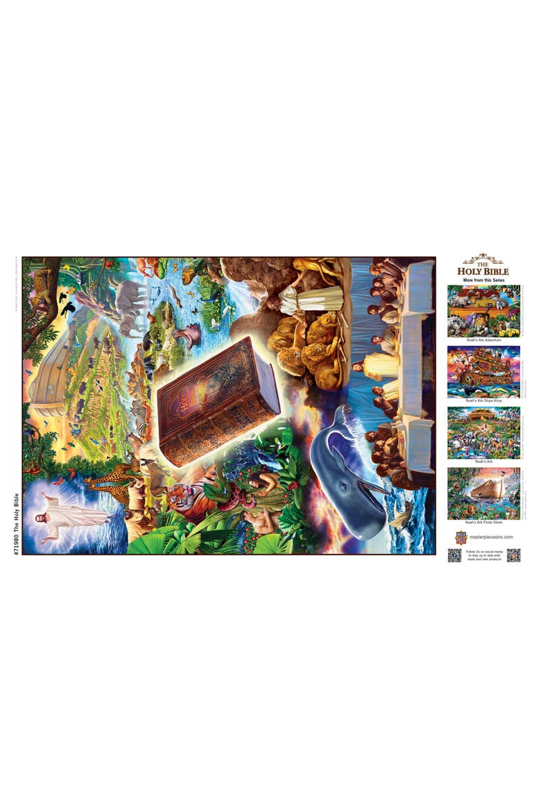 The Holy Bible 1000 Piece Jigsaw Puzzle, Alternate, color, Multicolor