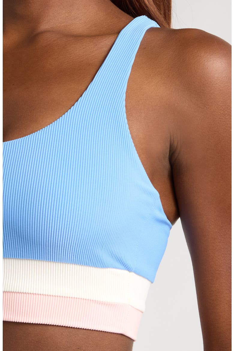 Mackenzine Colorblock Bikini Top, Alternate, color, ALPS COLOR BLOCK