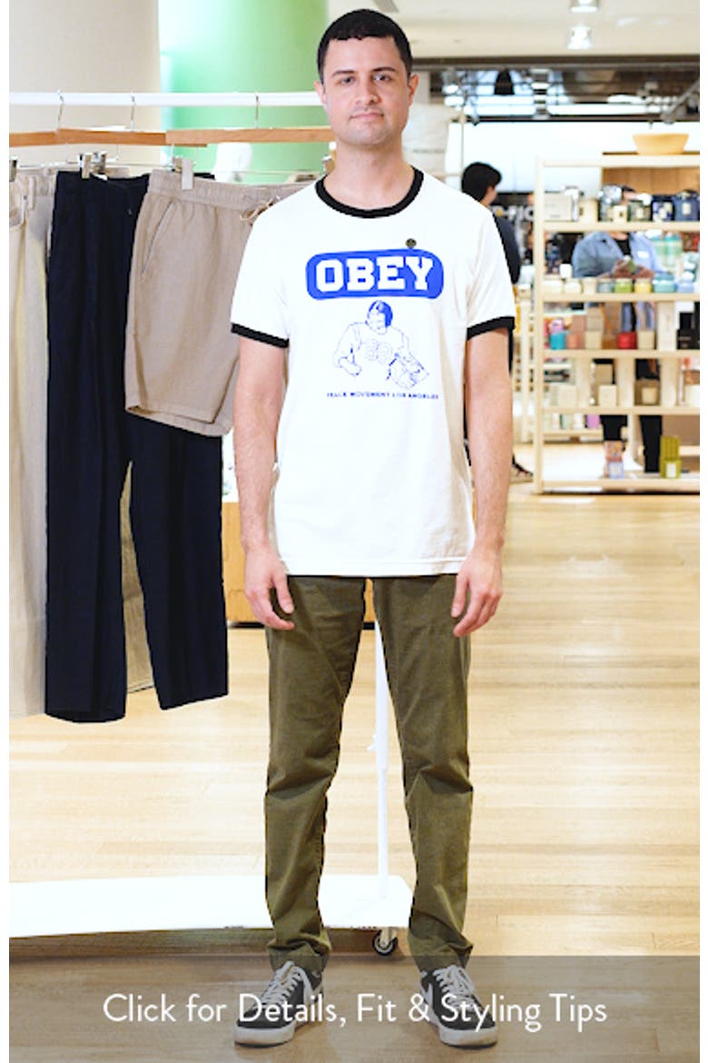 Peace Movement Graphic Ringer T-Shirt video