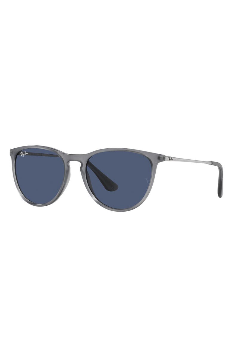 Ray-Ban 50MM JR ROUND SUNGLASSES, Alternate, color, Dark Blue