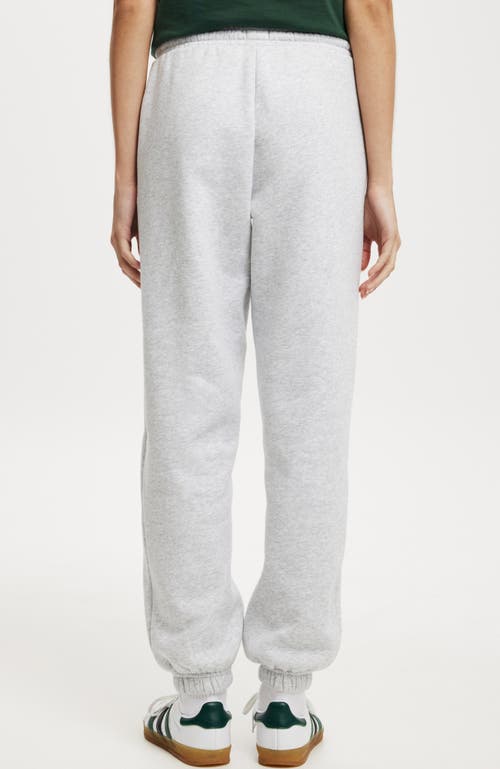 Cotton On Classic Fleece Sweatpant In Soft Grey Marle