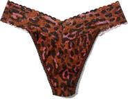 Hanky Panky Print Original Rise Thong