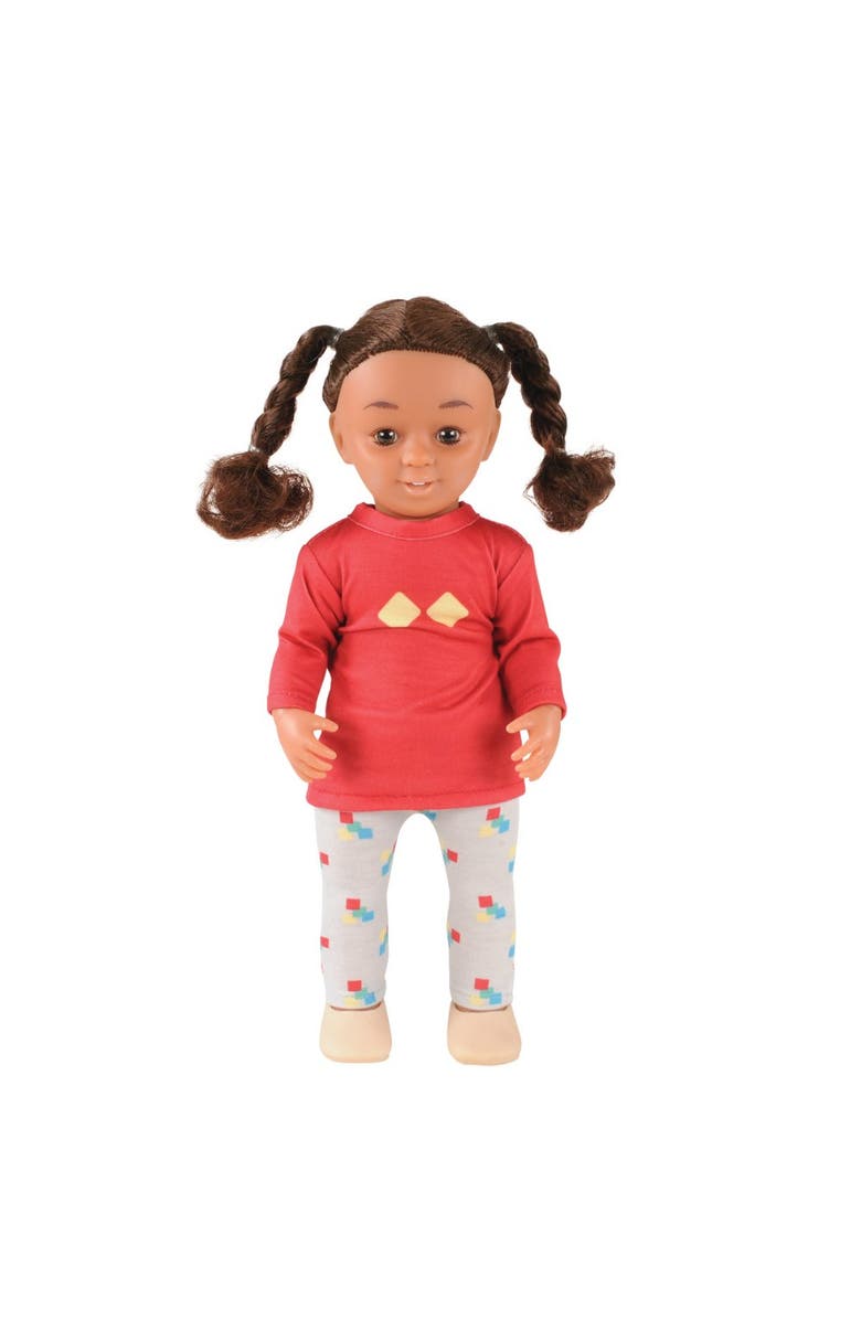 Kaplan Early Learning Company 13" Multiethnic Doll - Hispanic Girl, Main, color, Multicolored