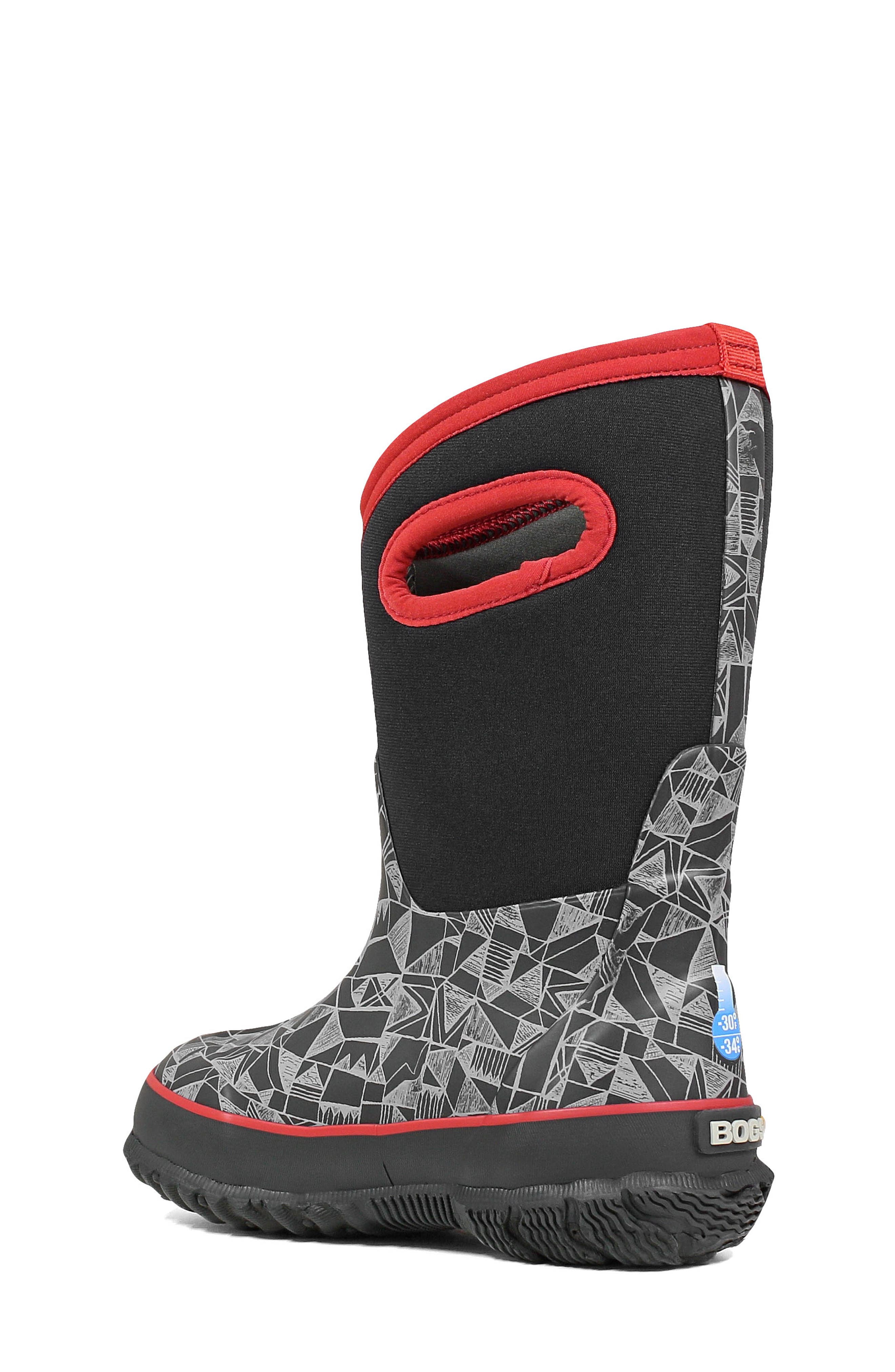 Bogs Classic Maze Geo Insulated Waterproof Boot, Alternate, color, 