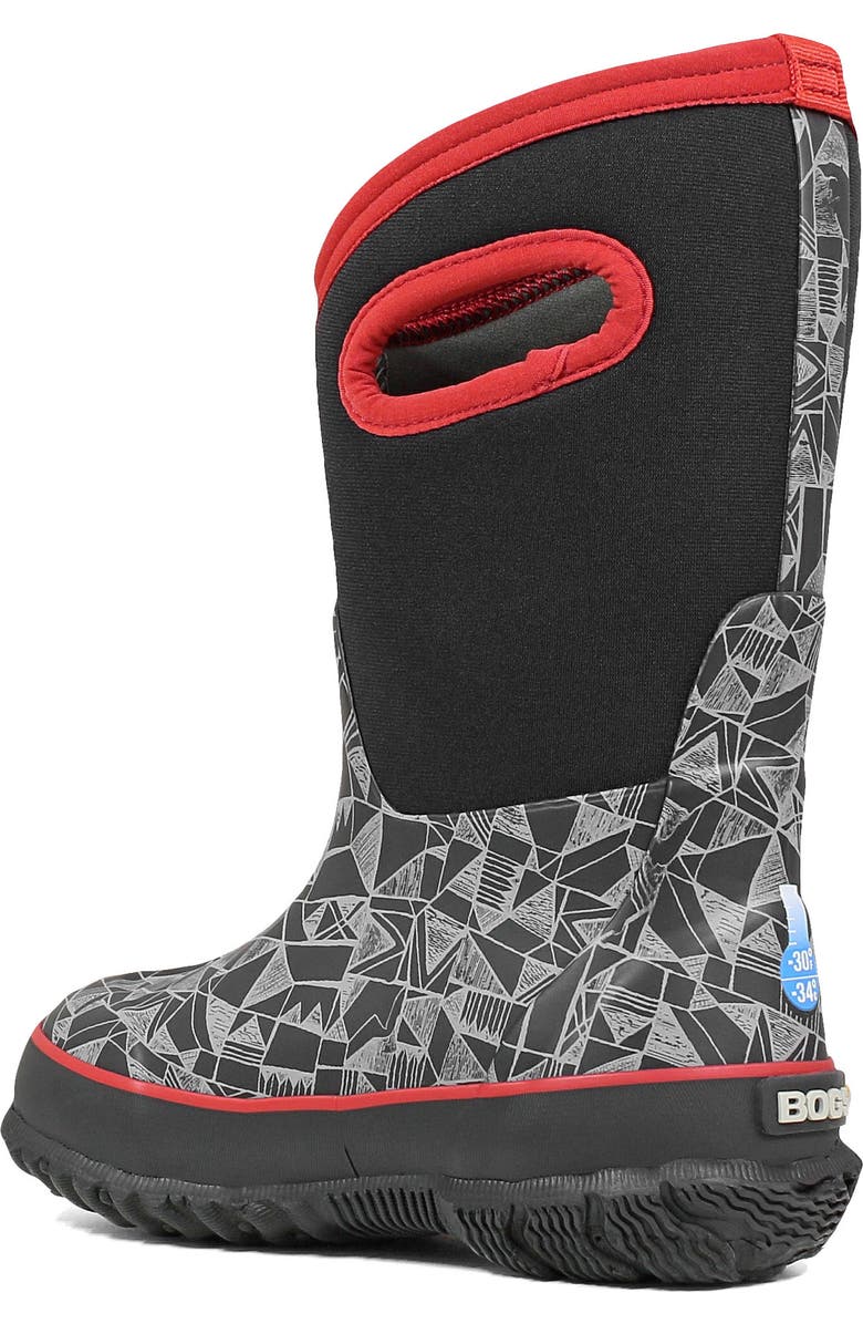 Bogs Classic Maze Geo Insulated Waterproof Boot, Alternate, color,
