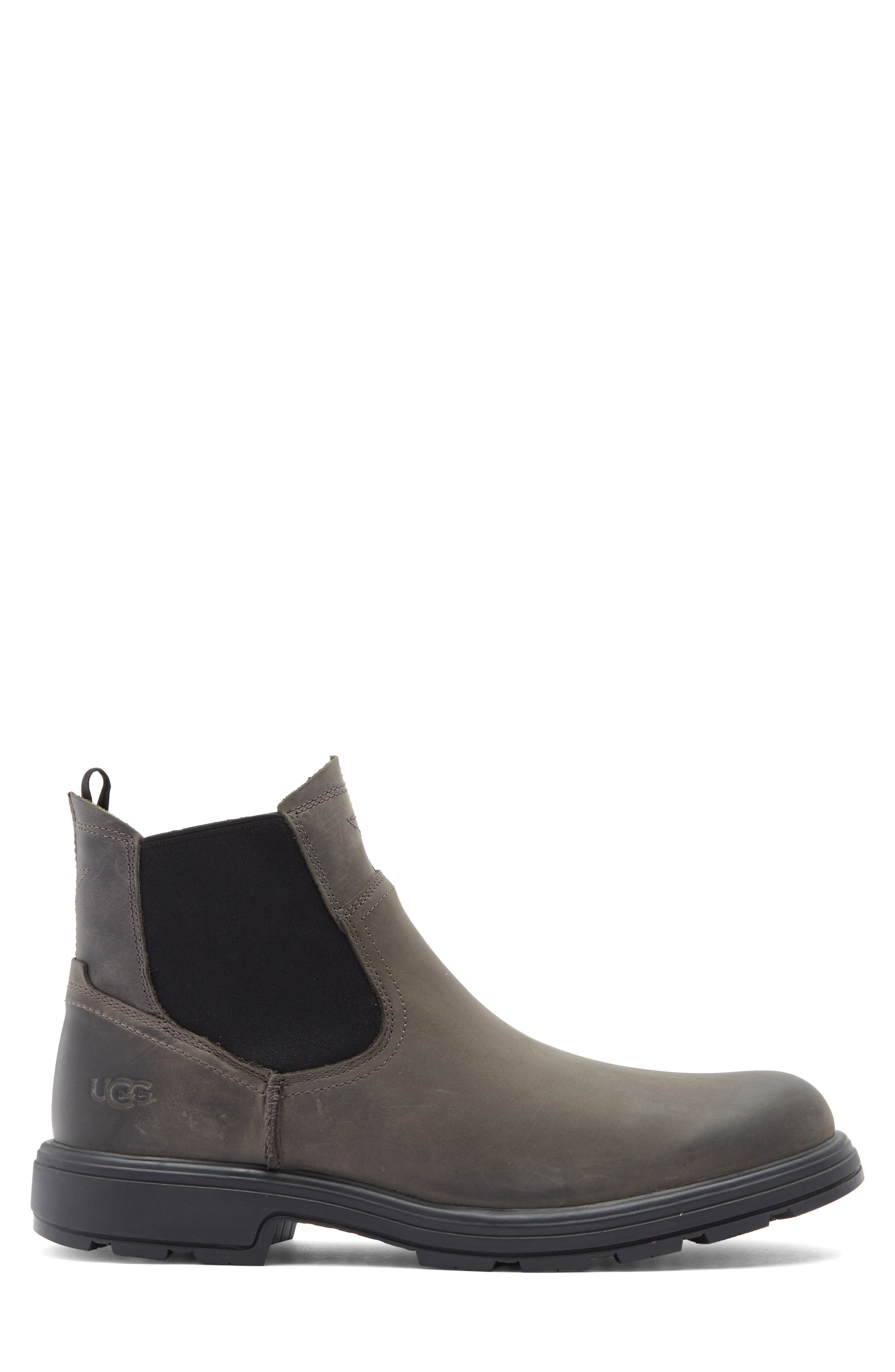 UGG<sup>®</sup> Biltmore Waterproof Chelsea Boot, Alternate, color, Dark Grey