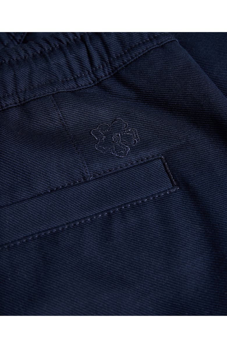 Ted Baker London Mordon Stretch Organic Cotton Twill Drawstring Shorts, Alternate, color, 