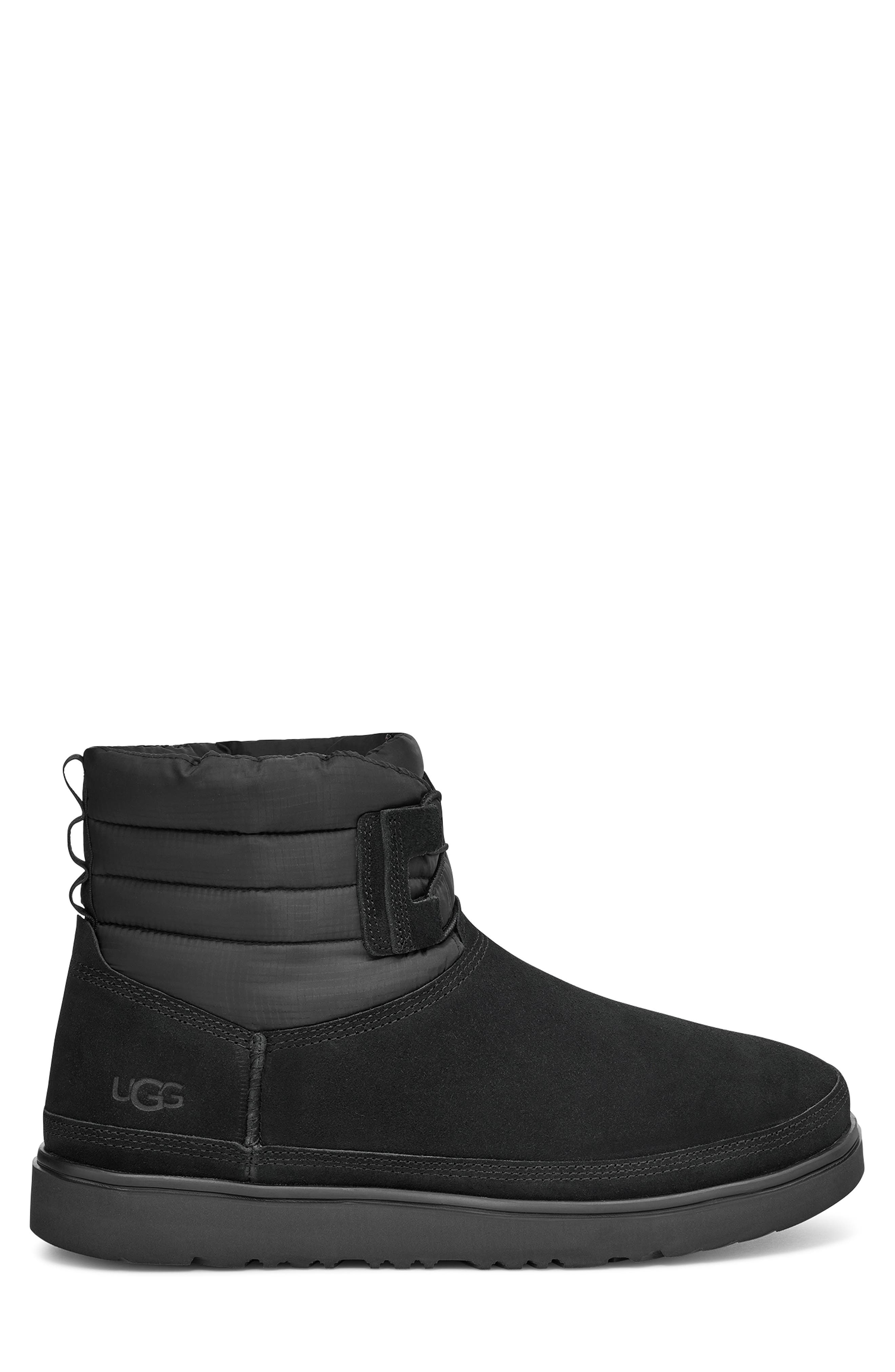 UGG<sup>®</sup> Classic Mini Lace-Up Waterproof Winter Boot, Alternate, color, 