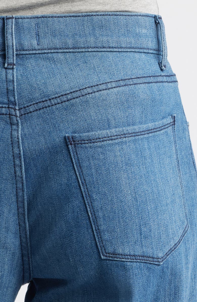 KOBI HALPERIN Shira Raw Hem Wide Leg Jeans, Alternate, color, Indigo