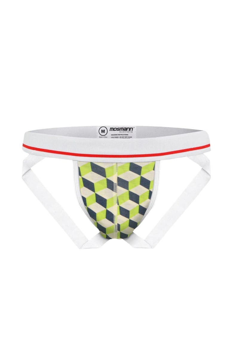 Mosmann Australia Men's Jockstrap, Alternate, color, Multi - Green