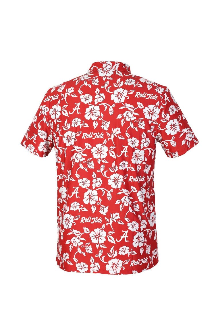 Men's Reyn Spooner  Crimson Alabama Crimson Tide Pua Performance Polo, Alternate, color, Crimson