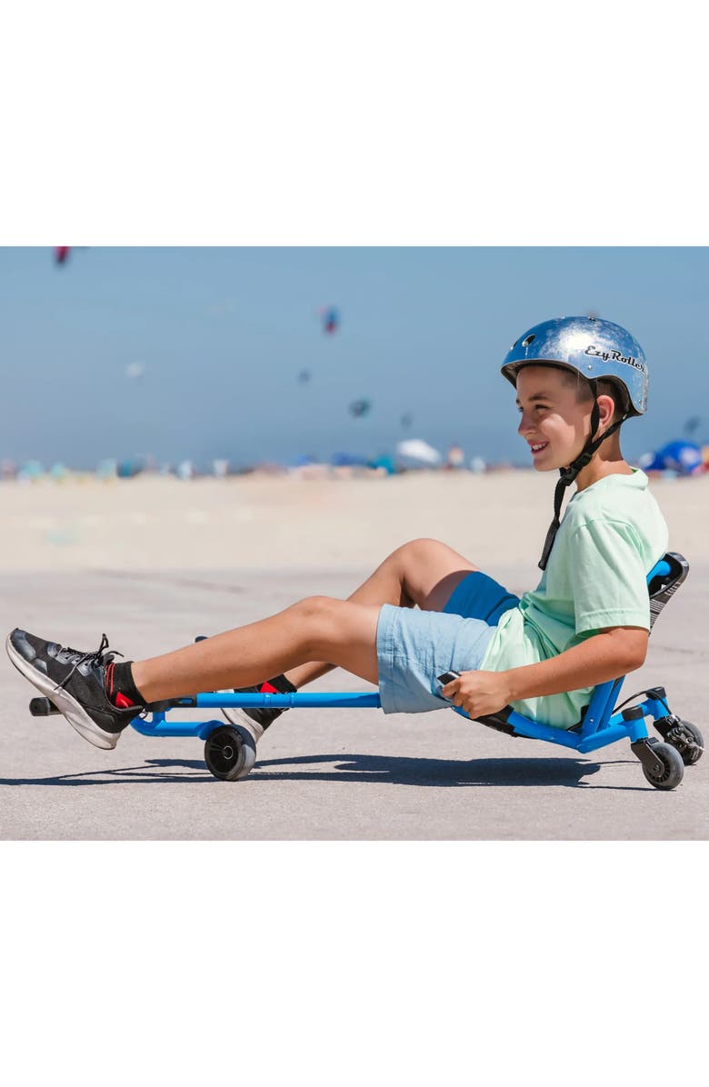EzyRoller Spinner Ride on Scooter, Aqua Blue, Alternate, color, 