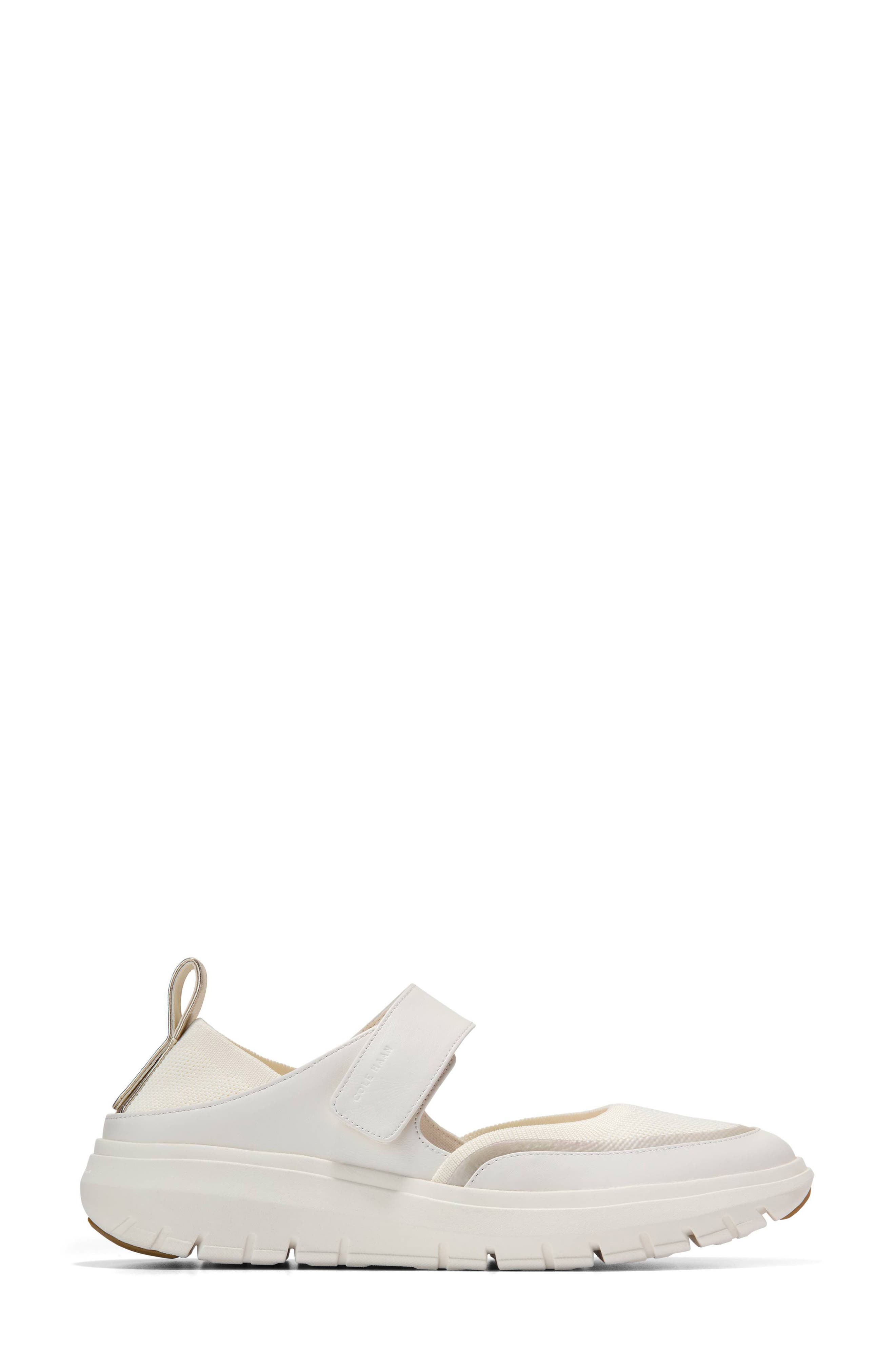 Raelyn ZERØGRAND Mary Jane Sneaker, Alternate, color, POWDER / SOFT GOLD LEATHER
