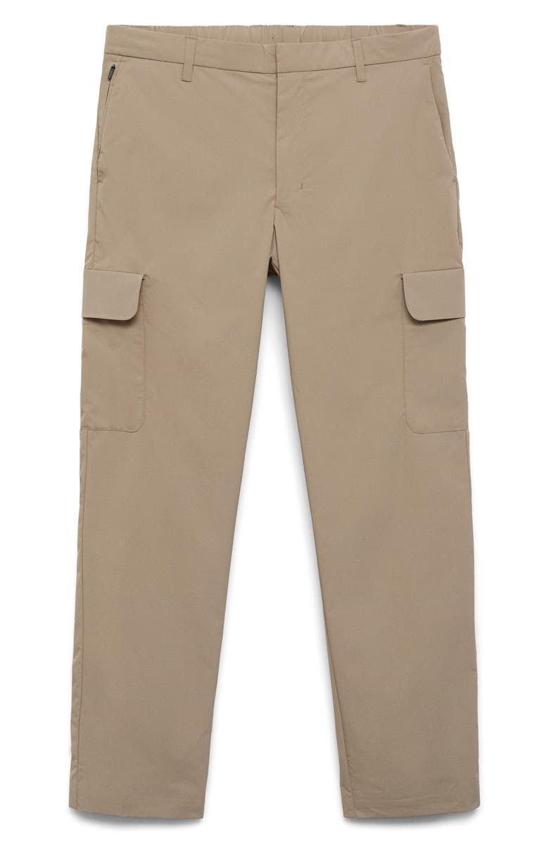 MANGO Thermoregulating Slim Comfort Stretch Cargo Pants, Alternate, color, 
