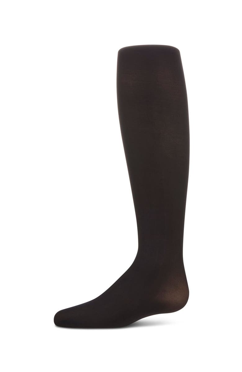 MeMoi Velvet Touch Opaque Tights, Main, color, Black
