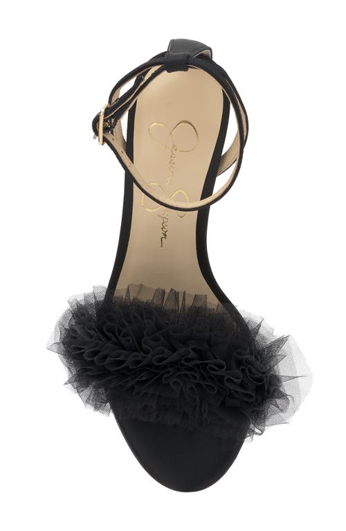 Jessica Simpson Jilria Ankle Strap Sandal In Black