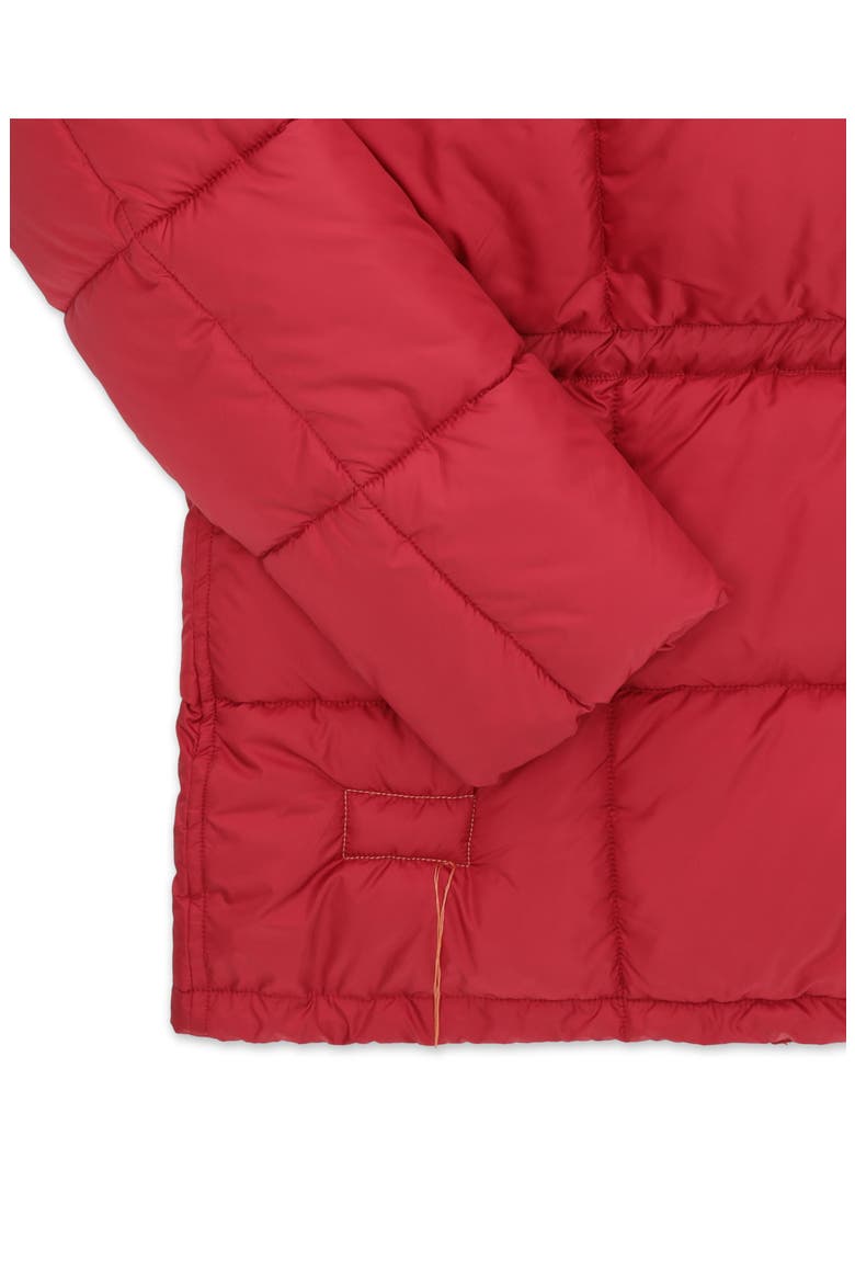 Hickory Padded Anorak Jacket, Alternate, color, RED
