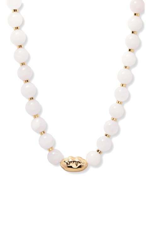 Cora Semi Precious Beaded Necklace