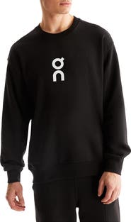 On Club Crewneck Cotton Blend Sweatshirt