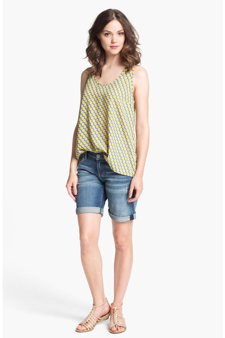 'Catherine' Denim Boyfriend Shorts, Alternate, color, INDULGENT