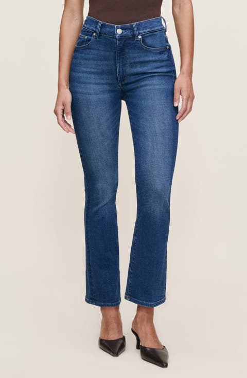 Bridget Instasculpt High Waist Ankle Bootcut Jeans (Raindrop)
