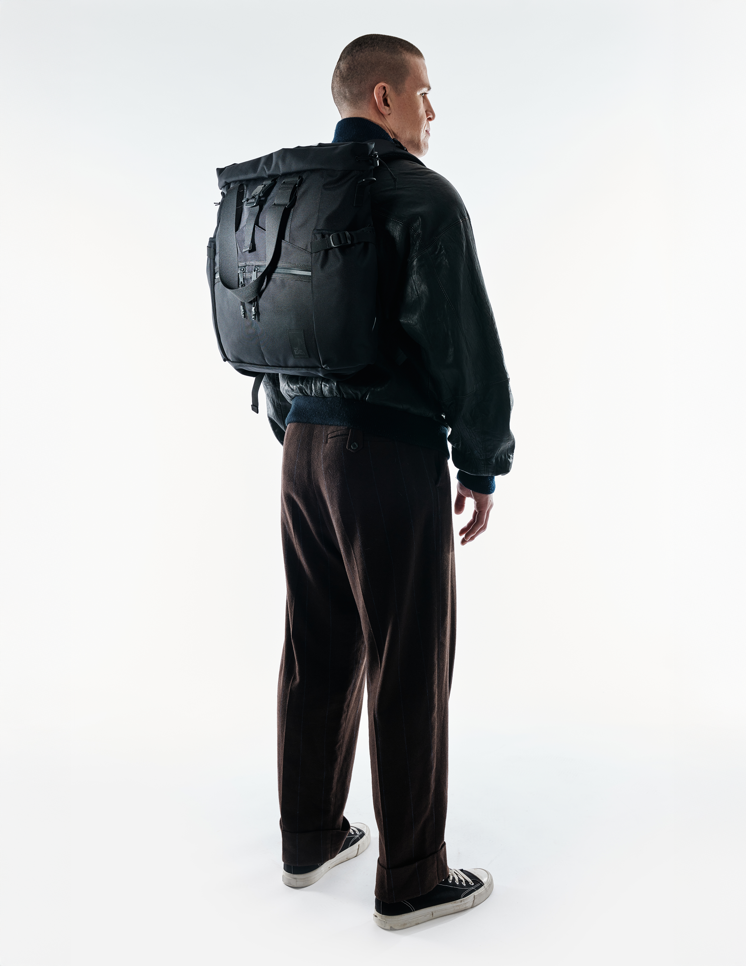 The Brown Buffalo Conceal Tote Bag, Alternate, color, Balistic-Black