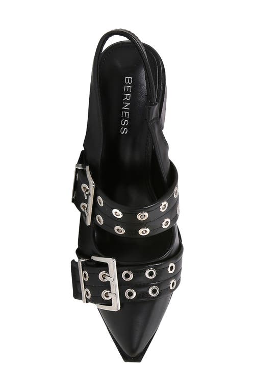 BERNESS BERNESS ADRIANNA DOUBLE BUCKLE SLINGBACK PUMP 