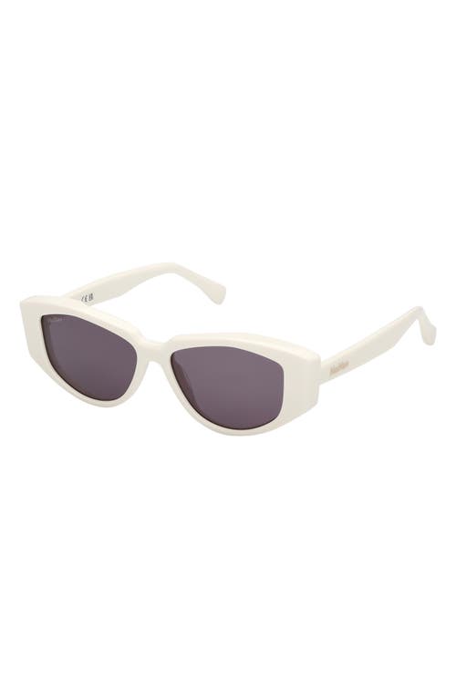 Max Mara Lee 52mm Round Sunglasses
