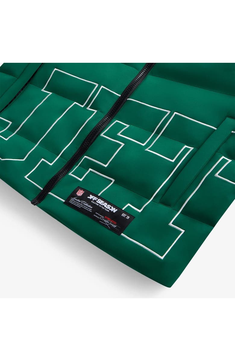 Off Season Unisex  Green New York Jets Team Puffer Jacket, Alternate, color, Green