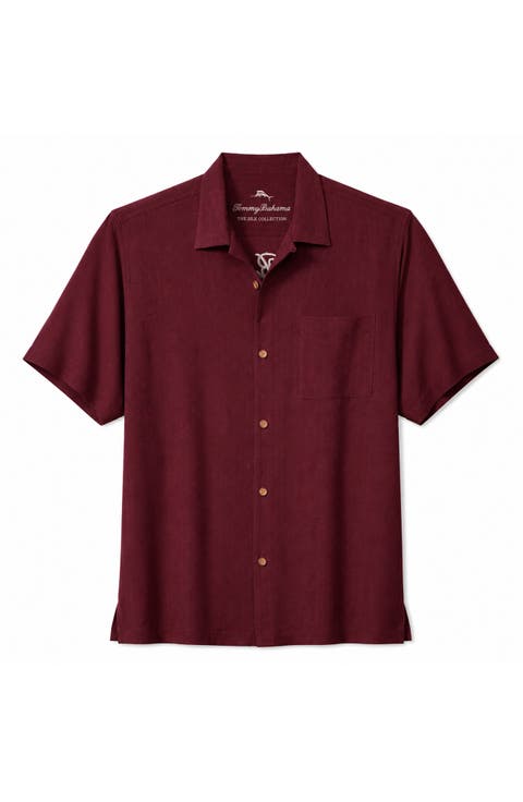 Life Is Full Of Hard Choices Silk Camp Shirt