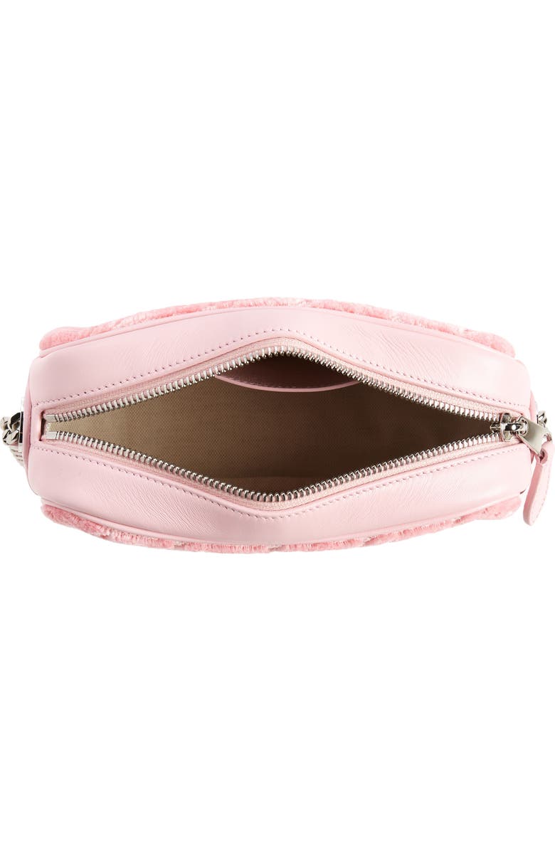 Burberry Mini Lola TB Monogram Toweling Camera Crossbody Bag, Alternate, color,