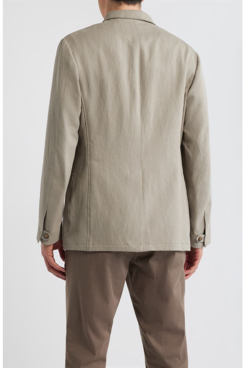 Bruma Trim Fit Tan Linen Sport Coat, Alternate, color, BEIGE