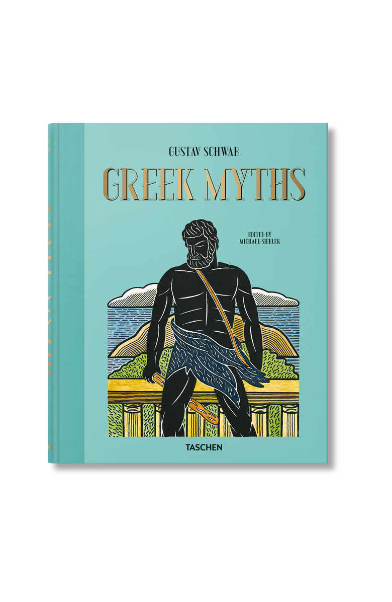 Taschen Greek Myths, Main, color, Multicolor