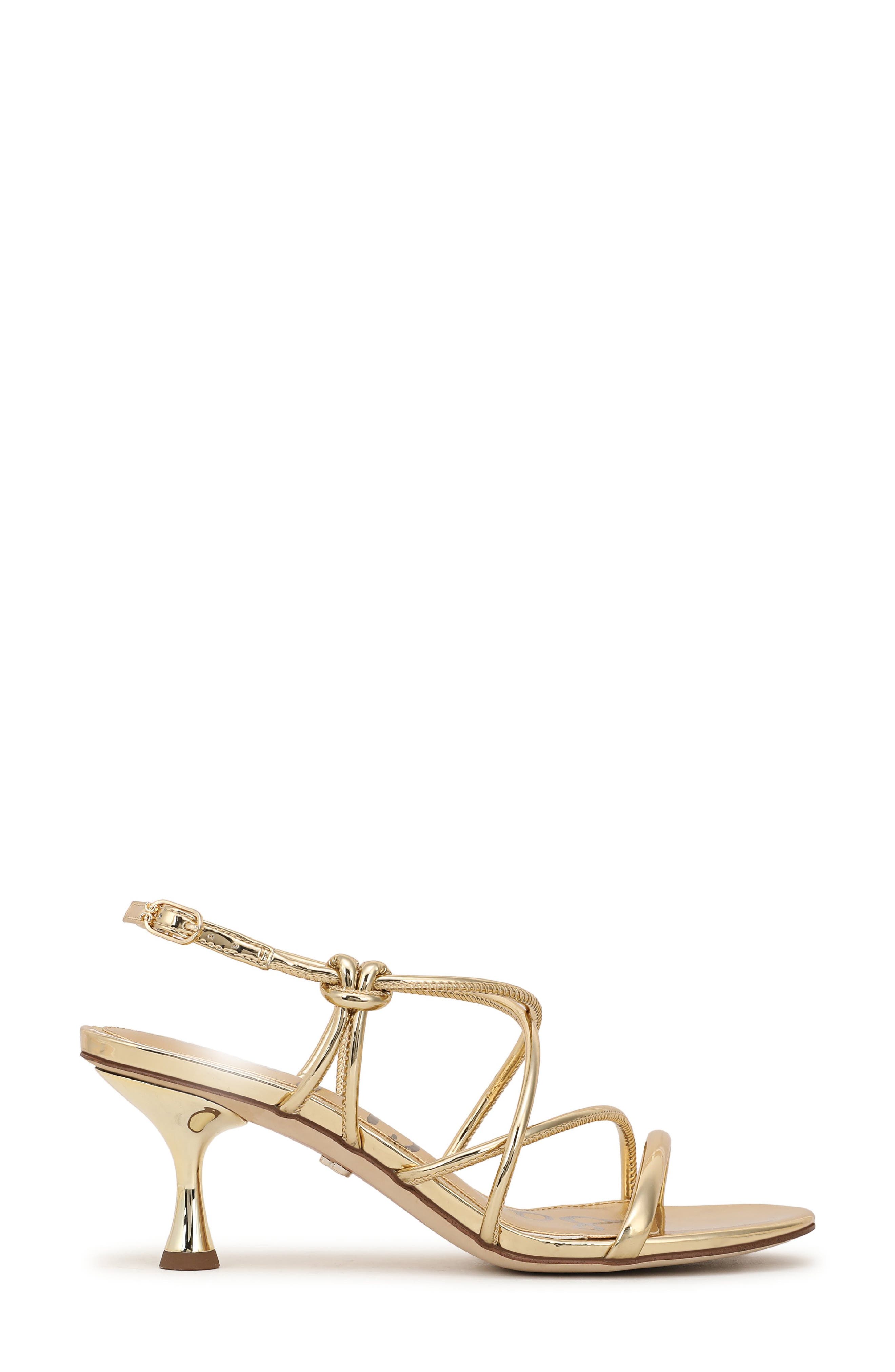 Sam Edelman Rianna Strappy Sandal, Alternate, color, Amber Gold Se